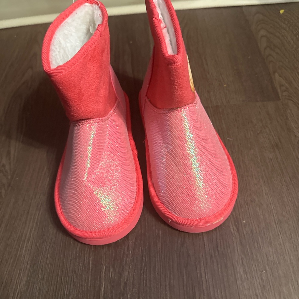 Sparkly Pink Boots